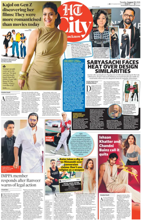 Cover of Hindustan Times (Lucknow) - Live