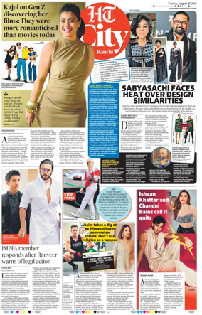 Cover of Hindustan Times (Ranchi) - Live