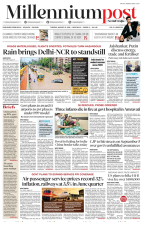 Cover of Millennium Post