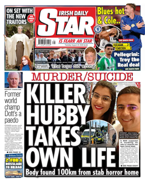 Cover of Irish Daily Star