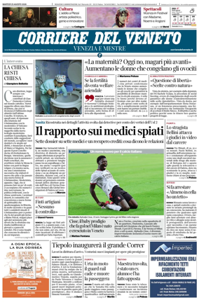 Cover of Corriere del Veneto (Venezia e Mestre)