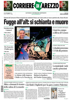 Cover of Corriere di Arezzo
