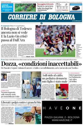 Cover of Corriere di Bologna