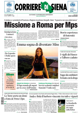 Cover of Corriere di Siena