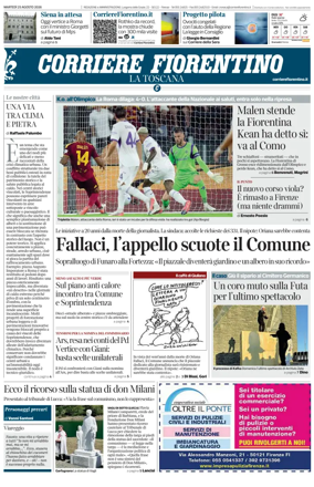 Cover of Corriere Fiorentino