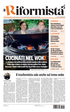 Cover of Il Riformista (Italy)