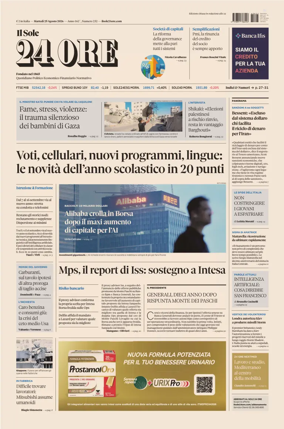Cover of Il Sole 24 Ore