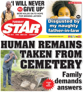 Cover of The Star (Jamaica)
