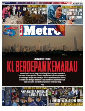 Cover of Harian Metro