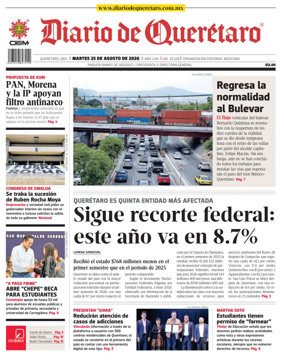 Cover of Diario de Queretaro