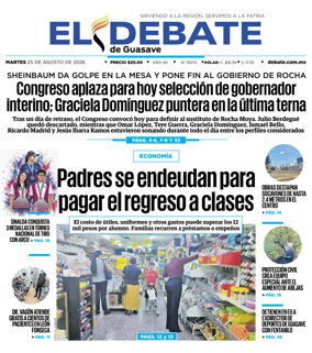 Cover of El Debate de Guasave