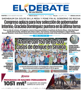 Cover of El Debate de Los Mochis