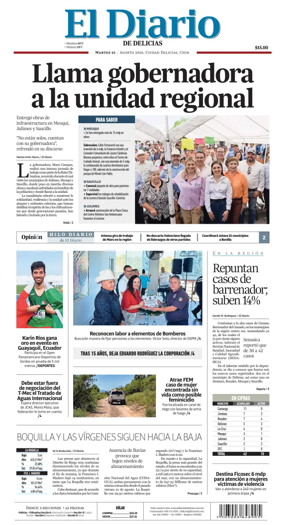 Cover of El Diario de Delicias