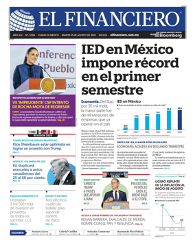Cover of El Financiero