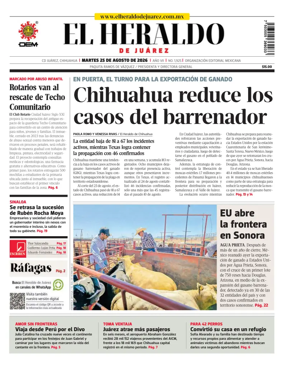 Cover of El Heraldo de Juarez