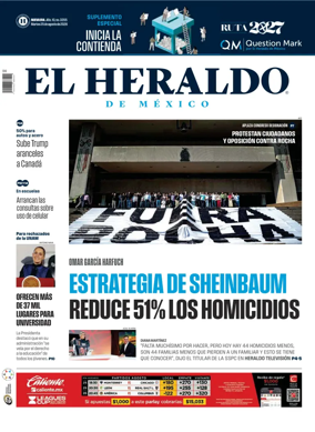 Cover of El Heraldo de Mexico