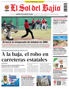 Cover of El Sol de Bajio