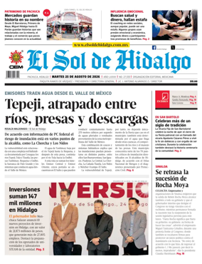 Cover of El Sol de Hidalgo