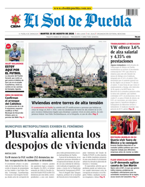 Cover of El Sol de Puebla