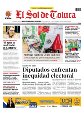 Cover of El Sol de Toluca