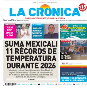 Cover of La Cronica