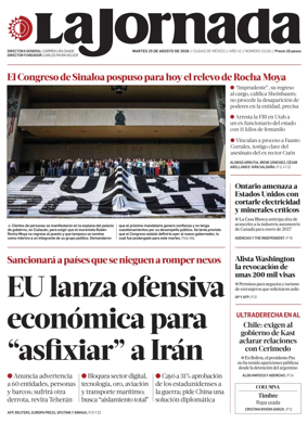 Cover of La Jornada