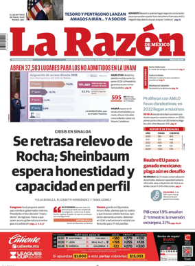 Cover of La Razon de Mexico