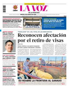 Cover of La Voz de la Frontera