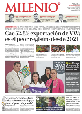 Cover of Milenio Puebla