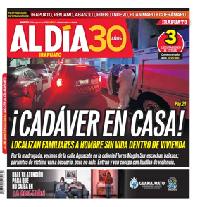 Cover of Periodico Al Dia (Irapuato)