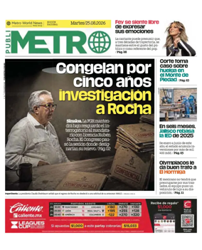Cover of Publimetro Guadalajara