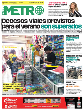 Cover of Publimetro Merida
