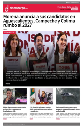 Cover of Sin Embargo destacadas