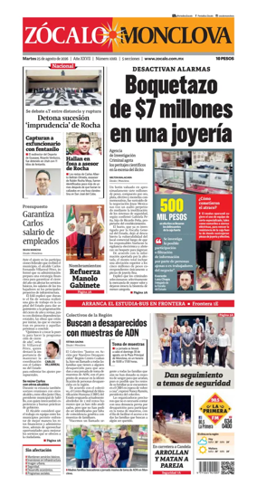 Cover of Zocalo Monclova