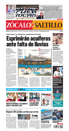 Cover of Zocalo Saltillo