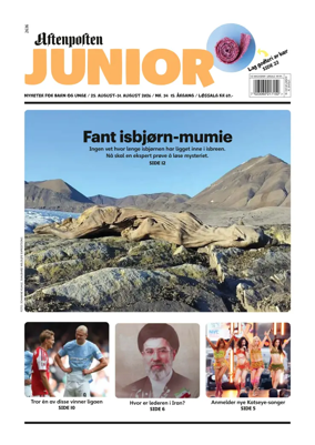 Cover of Aftenposten Junior