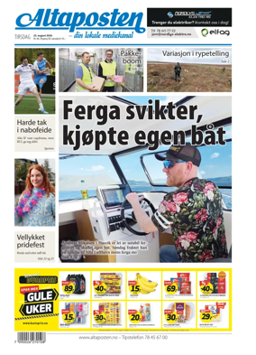 Cover of Altaposten
