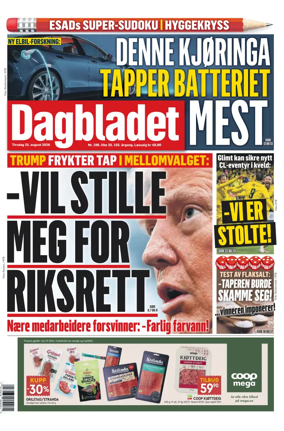 Cover of Dagbladet