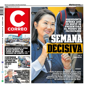 Cover of Diario Correo