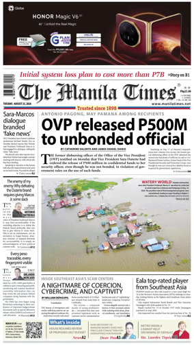 Cover of The Manila Times