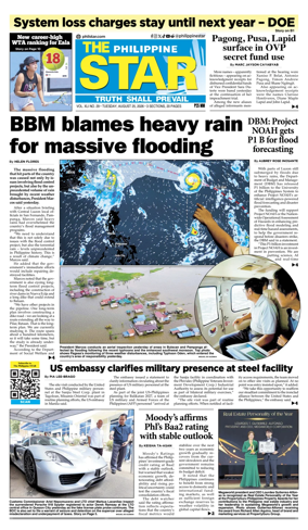 Cover of The Philippine Star