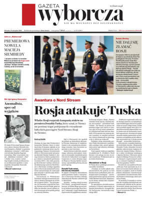 Cover of Gazeta Wyborcza
