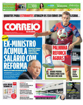 Cover of Correio da Manha