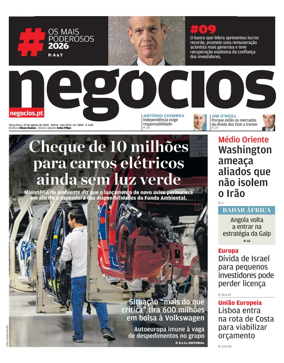 Cover of Jornal de Negocios