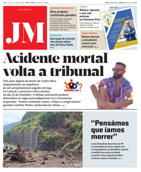 Cover of Jornal Madeira