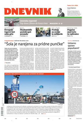 Cover of Dnevnik (Slovenija)