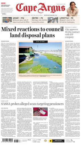 Cover of Cape Argus