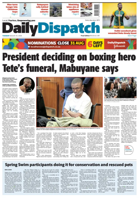 Cover of Daily Dispatch