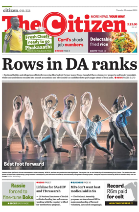 Cover of The Citizen (KZN)