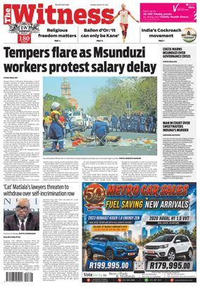 Cover of The Witness (South Africa)